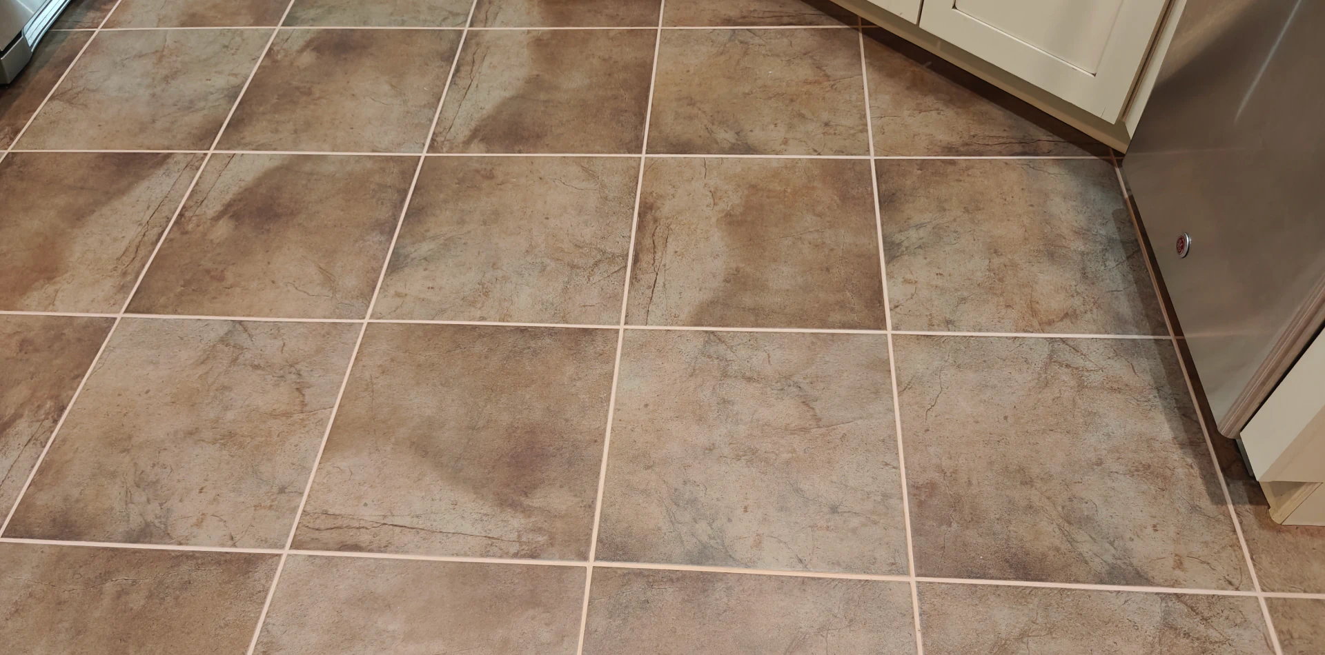 tile floor in a residential property